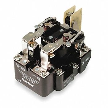 DAYTON H8155 Open Power Relay 8 Pin 120VAC DPDT, 5YZ75