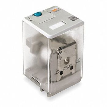 DAYTON H8002 Gen Purpose Relay 8 Pin Square 24VDC, 1EJC6