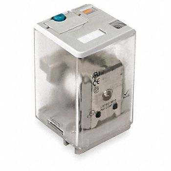 DAYTON H7987 Gen Purpose Relay 11 Pin Square 24VDC, 1EJE7