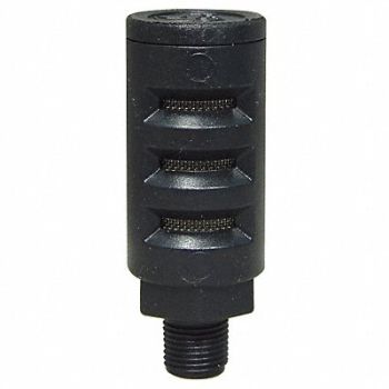 SPEEDAIRE Silencer Muffler 1/8 In MNPT 11/16 Hex, 1EJV9