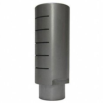 SPEEDAIRE Silencer Muffler 1/2 in FNPT 1 In Hex, 1EJX2
