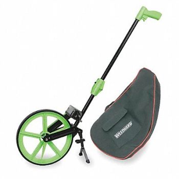 WESTWARD MeasuringWheel 1m wheel Cap.100000m Std, 1EJX7
