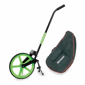 WESTWARD MeasuringWheel 3Ft wheel Cap100000Ft Std, 1EJX8