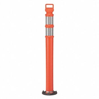 GRAINGER APPROVED Permanent Delineator Post 42 x 4, 1EKU6