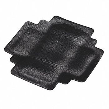 TRU-FLATE Tire Repair Boot 4-1/2 In.L 4-1/2 In.W, 1EKY2