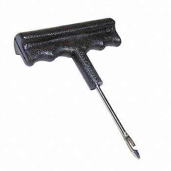 TRU-FLATE Super-Grip Open Eye Ndl Stl, 1ELB4