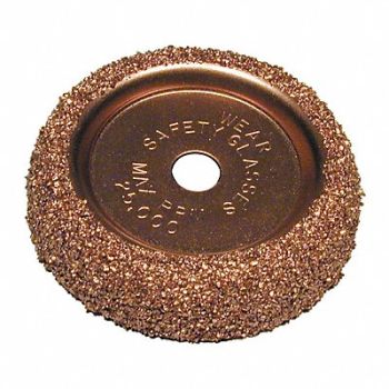 TRU-FLATE High Speed Buffing Cone 2-1/2 Dia., 1ELD4
