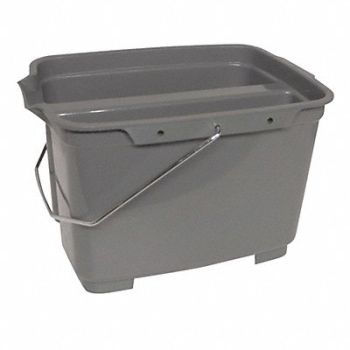 TOUGH GUY Bucket Gray 4 3/4 gal, 1ELK4