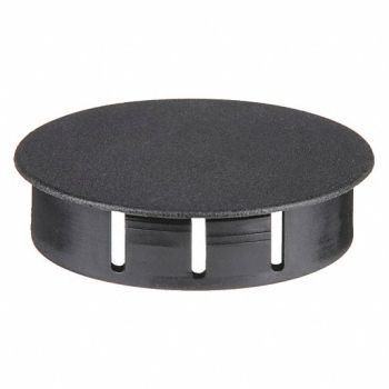 GRAINGER APPROVED Hole Plug Hole D 1 3/4 In Blk PK25, 1ELX9