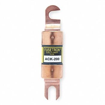 BUSSMANN Limiter Fuse ACK Series 200A 72VDC, 1EM98