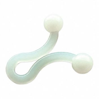 GRAINGER APPROVED Twist Lock Nylon 1/4 In PK50, 1ENW9