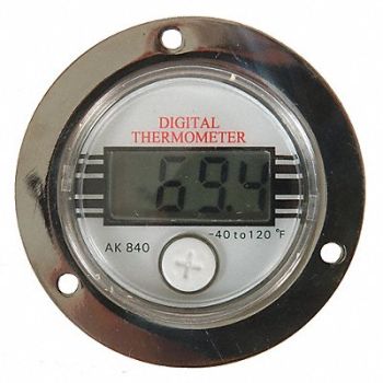 GRAINGER APPROVED Digital Panel Mount NTC -40 to 120, 1EPF3