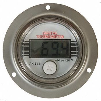 GRAINGER APPROVED Digital Panel Mount NTC -40 to 120, 1EPF4