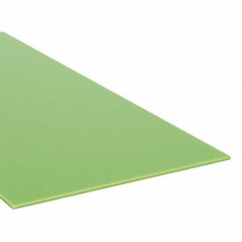 GRAINGER APPROVED PlstcSht CastNyln 12 x24 0.25 T Blu Opq, 1ETA4