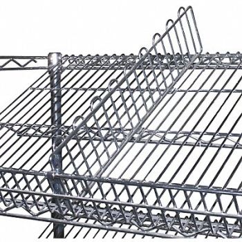 EAGLE GROUP Shelf Divider 1/32inx4 1/2inx18in Steel, 1EVG7
