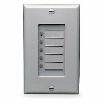 EDWARDS SIGNALING Remote Zone Indicator 3-3/4 in H, 1EXZ4