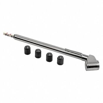 VICTOR Dual Foot Tire Pressure Gauge, 1EZF3