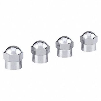 VICTOR Hex H V Cap Chrome Tires PK4, 1EZF6