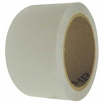 CONDOR Floor Tape White 2 inx30 ft Roll, 1F017