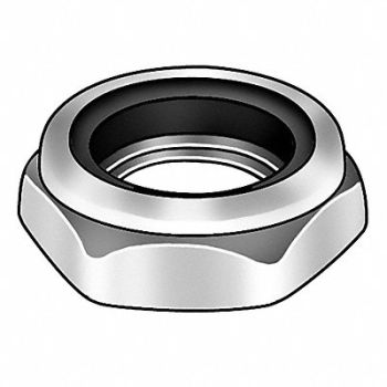 GRAINGER APPROVED LkNt Znc CbStl 5/8 -11 .94x11/64 1000PK, 4RXV7