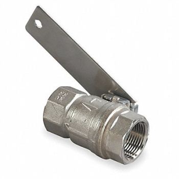 BRADLEY Stay Open Valve with Lever 1 In Dia, 1FBF6