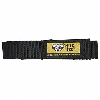 NITE IZE Headband Flashlight Holder Black, 1FC53