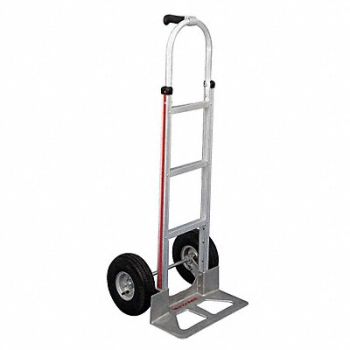 MAGLINER Hand Truck 500lb. 52 x21 x18-1/2 Silver, 1FC77