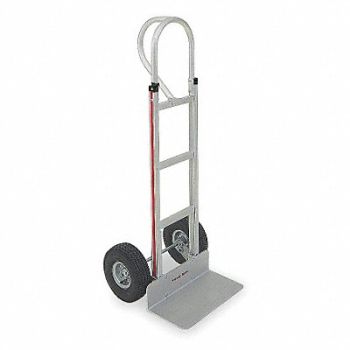 MAGLINER Hand Truck 500 lb 52 x21 x20-1/2 Silver, 1FC78