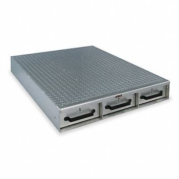 CRESCENT JOBOX Truck/Van Door Storage Tray 5 dividers, 1FEH5