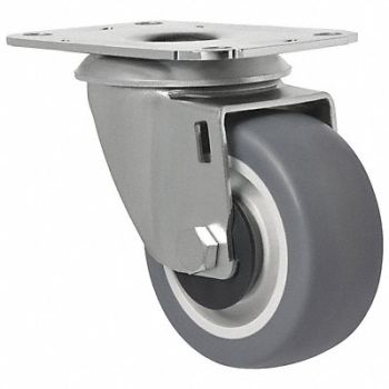 GRAINGER APPROVED Standard Plate Caster Swivel 150 lb., 1G190