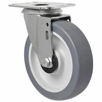 GRAINGER APPROVED Standard Plate Caster Swivel 195 lb., 1G192