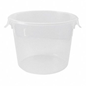 RUBBERMAID COMMERCIAL PRODUCTS Round Storage Container 6 qt, 1GAE6