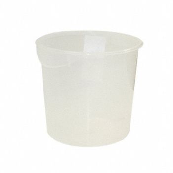 RUBBERMAID COMMERCIAL PRODUCTS Round Storage Container 18 qt., 1GAE9