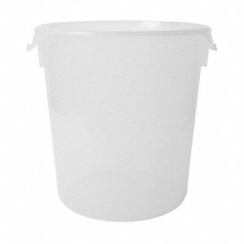 RUBBERMAID COMMERCIAL PRODUCTS Round Storage Container 22 qt, 1GAF1