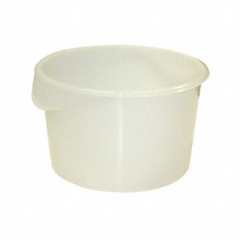 RUBBERMAID COMMERCIAL PRODUCTS Round Storage Container 12 qt PK6, 1GAH1