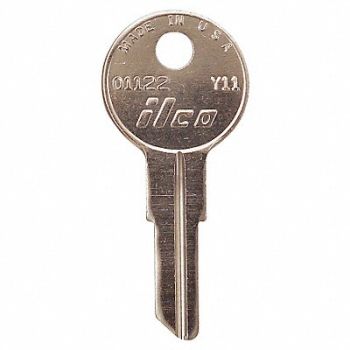 KABA ILCO Key Blank Brass Type Y11 5 Pin PK10, 1GAK1