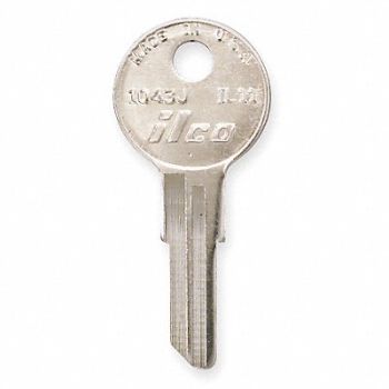 KABA ILCO Key Blank Brass Type IL11 PK10, 1GAK9