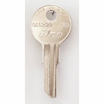 KABA ILCO Key Blank Brass Type Y13 5 Pin PK10, 1GAN6