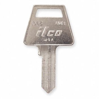 KABA ILCO Key Blank Brass Type AM3 5 Pin PK10, 1GAP4