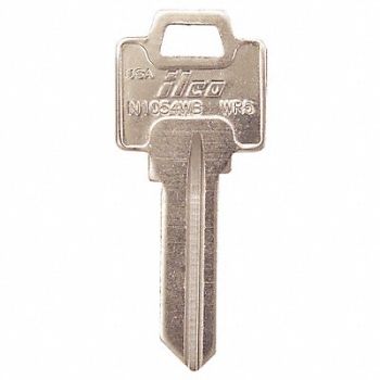 KABA ILCO Key Blank Brass Type WR5 5 Pin PK10, 1GAP9