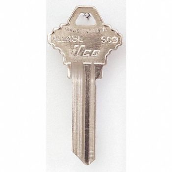KABA ILCO Key Blank Brass Type SC9 6 Pin PK10, 1GAR3