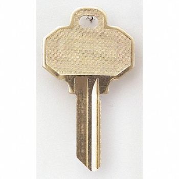 KABA ILCO Key Blank Nickle Type BW2 5 Pin PK10, 1GAR9