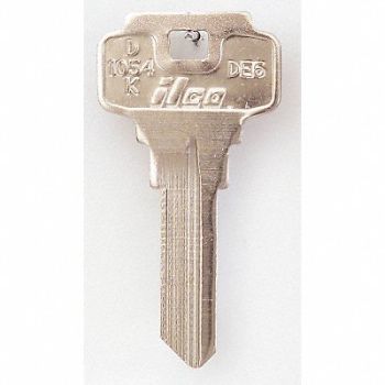 KABA ILCO Key Blank Brass Type DE6 5 Pin PK10, 1GAT4