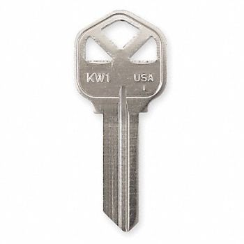 KABA ILCO Key Blank Nickel Type 1176 5 Pin PK50, 1GAV2