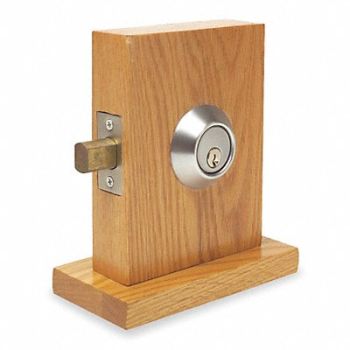 KABA ILCO Deadbolt HD Satin Chrome, 1GBA3