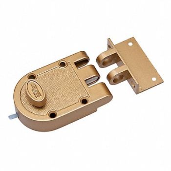 KABA ILCO Auxiliary Lock Jimmyproof Deadlock Bronz, 1GBA7