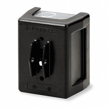 HUBBELL WIRING DEVICE-KELLEMS Switch Enclosure NEMA 1 Black Plastic, 1GUD2