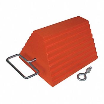 GRAINGER APPROVED Wheel Chock 10 In W x 6 In H, 1GUK3