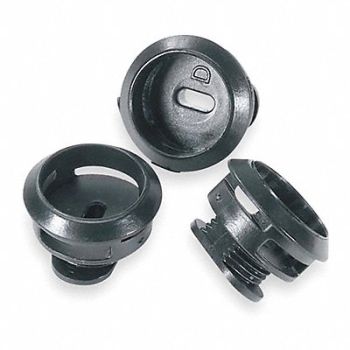 THOMAS BETTS Mounting Clip Black 8.50 in L Black PK25, 1GVL4
