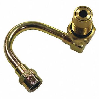 REELCRAFT Swivel 90 Deg Brass 1/4 in FNPT Inlet, 1GYJ8
